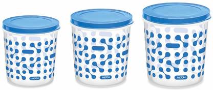 MILTON Plastic Cookie Jar  - 4.75 L, 6.65 L, 9.5 L