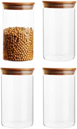 LKDF Glass Grocery Container - 4000 ml Price in India - Buy LKDF Glass ...