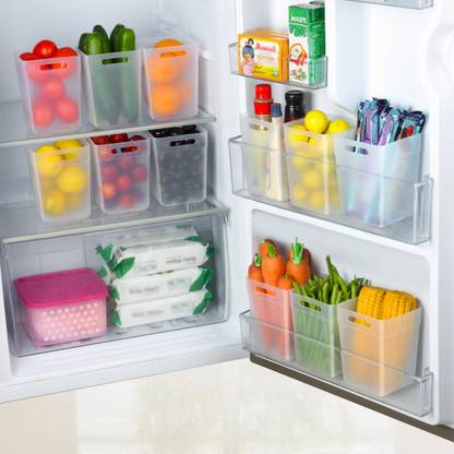 OMORTEX Plastic Fridge Container  - 1100 ml