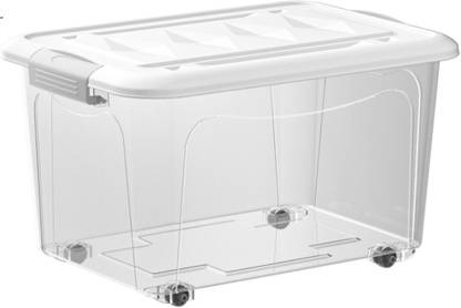 KREPS Clear Secure-Lid Storage Bin(75L) Storage Box