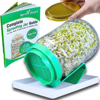 SproutSmart Glass, Plastic Sprout Maker  - 720 ml