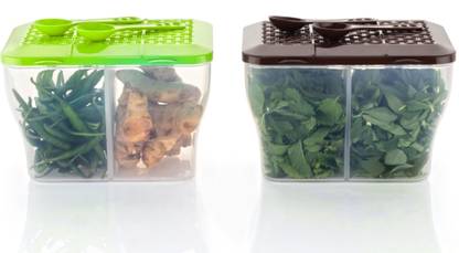 FIT 4 CHEF Polypropylene Fridge Container  - 2000 ml