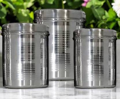 Tactware Stainless Steel Tea Coffee & Sugar Container  - 750 ml, 1000 ml, 1250 ml