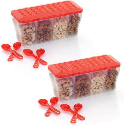 NXTBUY Plastic Grocery Container  - 2000 ml