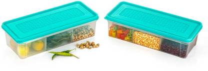 yornext Plastic Fridge Container  - 2000 ml