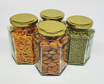 puxcon Glass Honey Jar  - 250 ml