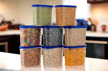 OMORTEX Plastic Grocery Container  - 1500 ml