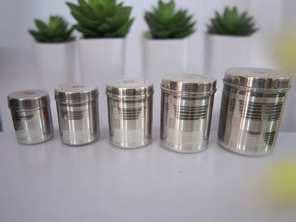 Tactware Steel Grocery Container  - 250 ml, 400 ml, 500 ml, 750 ml, 1000 ml