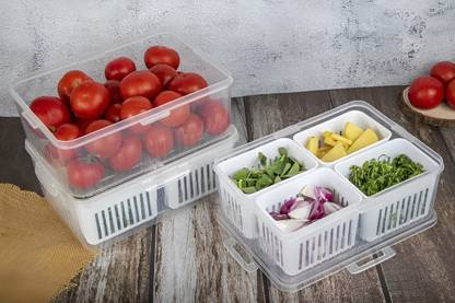 Repo Plastic Fridge Container  - 2200 ml