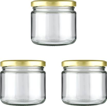 Shiva Organic Glass Cookie Jar - 350 g