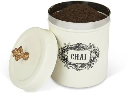 Elan Stainless Steel Tea Coffee & Sugar Container  - 650 ml