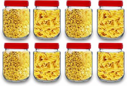 CROCO JAR Glass Grocery Container  - 500 ml