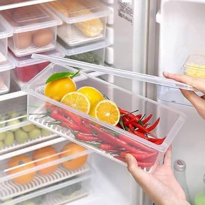 SWAPKART Plastic Fridge Container  - 1500 ml