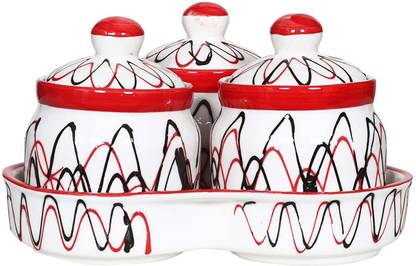 Raj Royal Ceramic Grocery Container  - 200 ml