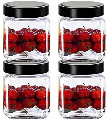VENCY Glass Cookie Jar  - 500 ml