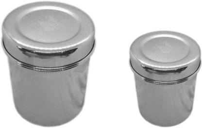 Amit Steel Grocery Container  - 500 ml, 350 ml