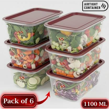 Stysol Plastic Fridge Container - 1100 ml