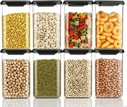 SHUBHENTERPRISE Plastic Grocery Container  - 1100 ml