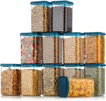 EMBICON Plastic Grocery Container  - 1100 ml