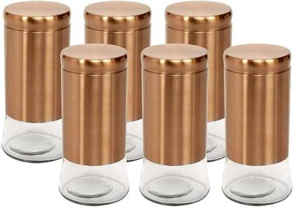 Flipkart SmartBuy Steel, Glass Grocery Container  - 1400 ml