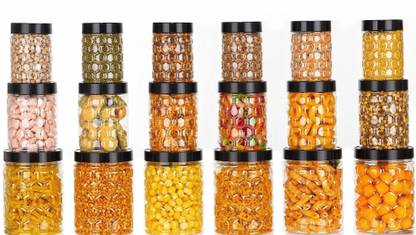 Flipkart SmartBuy Plastic Grocery Container  - 300 ml, 650 ml, 1200 ml