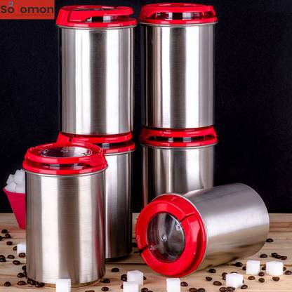 Solomon Steel Grocery Container  - 1100 ml