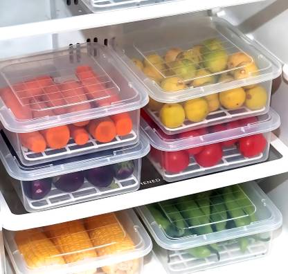 Craftbin Plastic Fridge Container  - 2400 ml
