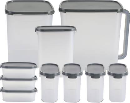 KOLORR Plastic Grocery Container  - 500 ml, 1100 ml, 2300 ml, 5500 ml, 9000 ml