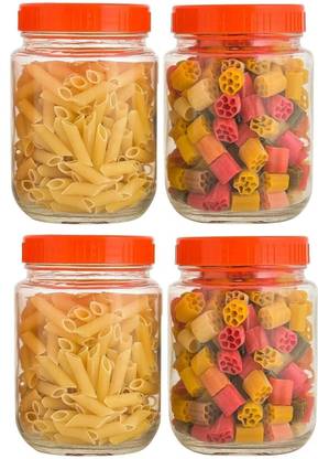 Sitaram Creation Glass Grocery Container  - 1000 ml