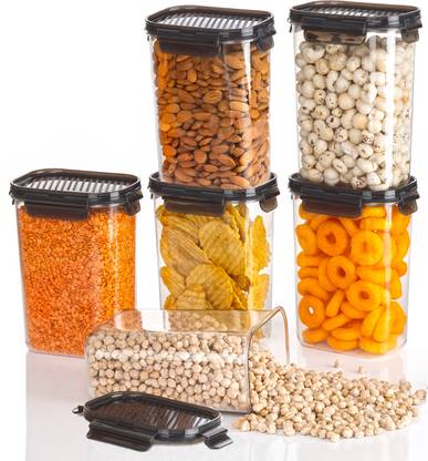 4square Plastic Grocery Container  - 1400 ml