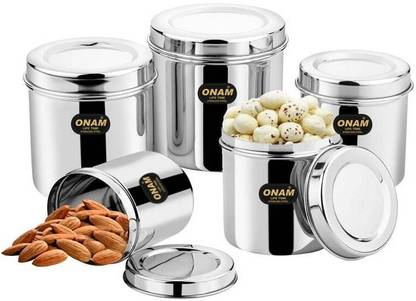 onam Steel Utility Container  - 1000 ml, 1300 ml, 1700 ml, 2300 ml, 3000 ml