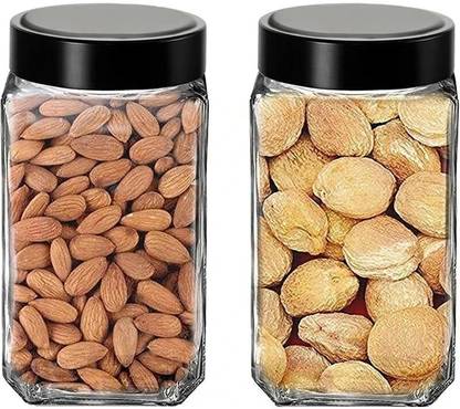 Antique Buyer Glass Grocery Container  - 1000 ml