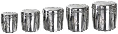 Milimercury Steel Grocery Container  - 800 ml, 1150 ml, 1500 ml, 1900 ml, 2500 ml