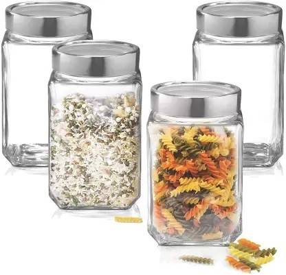 Shaswat Glass Grocery Container  - 1000 ml