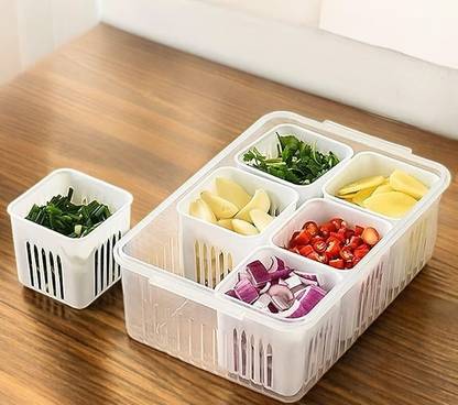 PSA Plastic Fridge Container  - 1200 ml