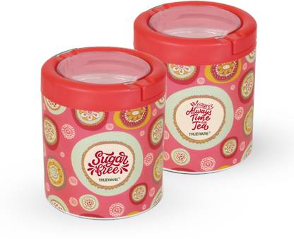 Trueware Plastic Tea Coffee & Sugar Container  - 750 ml