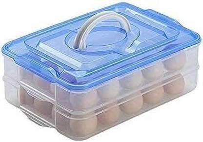 SHIVRUDRA Plastic Egg Container - 2 dozen