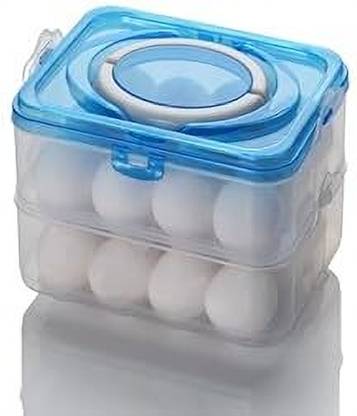 meelana Plastic Egg Container  - 2 dozen