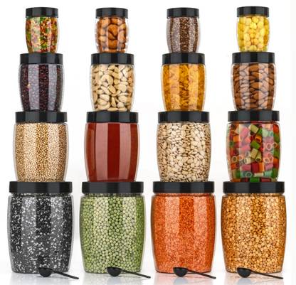 Snowberry Plastic Grocery Container  - 1200 ml, 650 ml, 350 ml, 250 ml