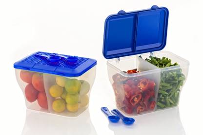 FIT 4 CHEF Polypropylene Fridge Container - 2000 ml