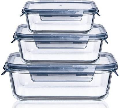 VINDRO Glass Fridge Container  - 1000 ml