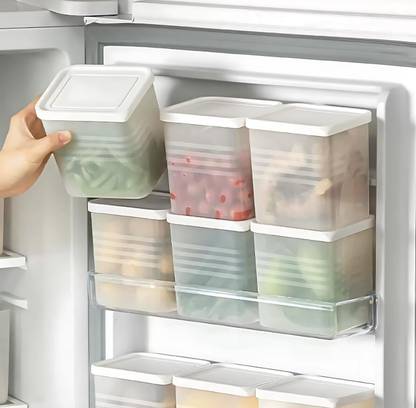 Veratico Plastic Fridge Container  - 1100 ml