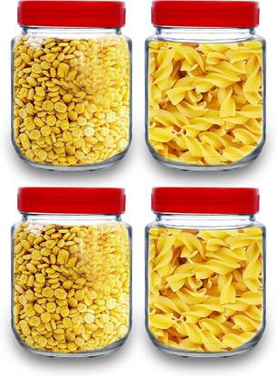 CROCO JAR Glass Grocery Container  - 500 ml