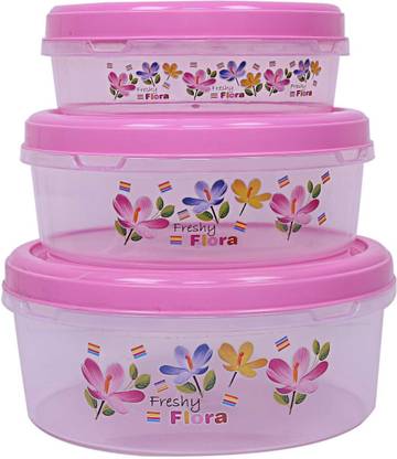 HOMESTIC by Kuber Industries Plastic Utility Container  - 1000 ml, 2000 ml, 3000 ml