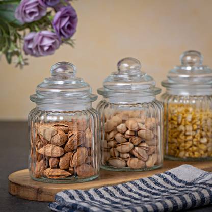 Avastro Glass Cookie Jar  - 350 ml