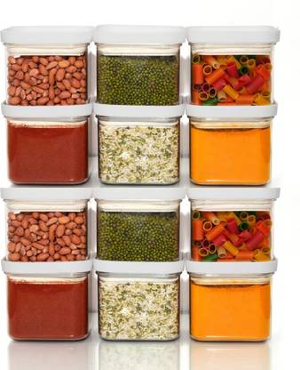 SKYHEART Plastic Grocery Container  - 500 ml