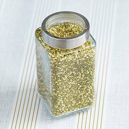 JIGSHTIAL Glass Grocery Container  - 1000 ml