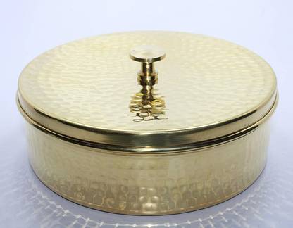 Muke Brass Grocery Container  - 1000 ml