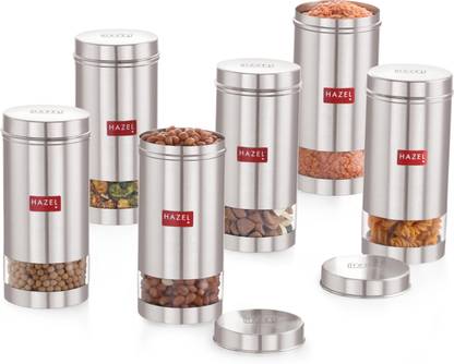 HAZEL Steel Grocery Container  - 950 ml