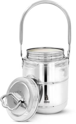 Dhara Stainless Steel Steel Milk Container  - 2700 ml